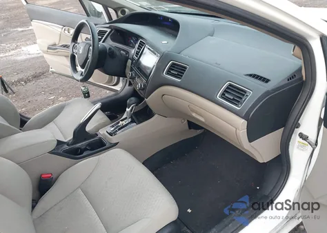 2014 Honda Civic Ex z USA, uszkodzony, nr VIN 2HGFB2F84EH538055